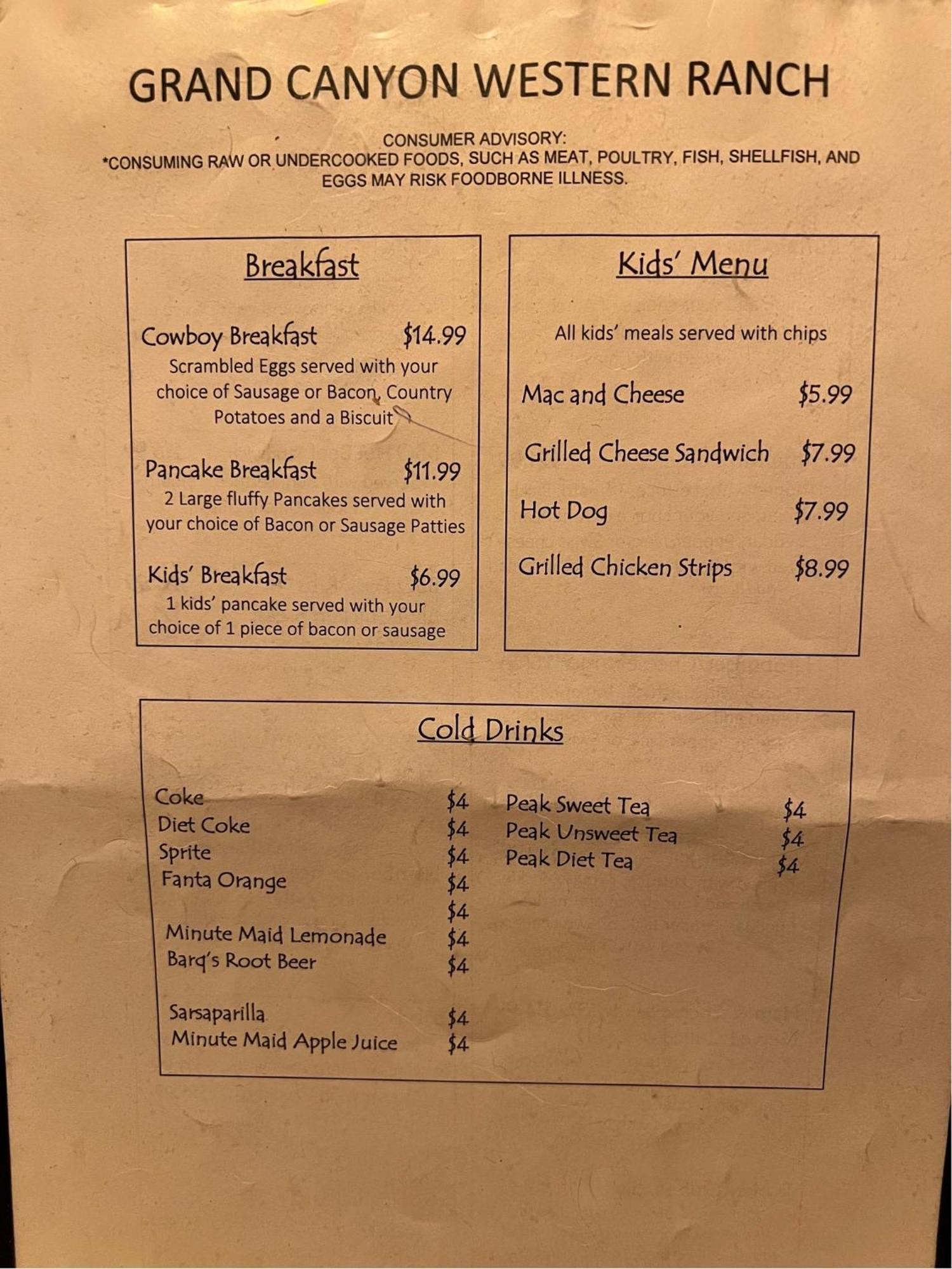 大峡谷西部牧场酒店 Meadview 外观 照片